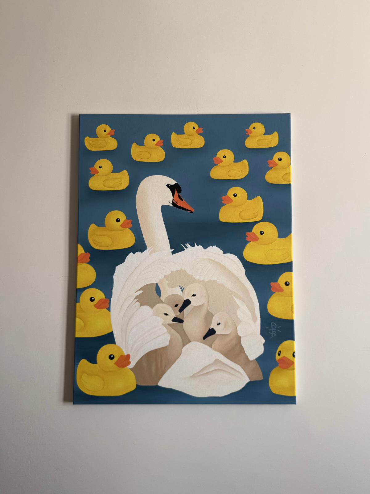 "The Softest Fortress" 60 x 80 cm