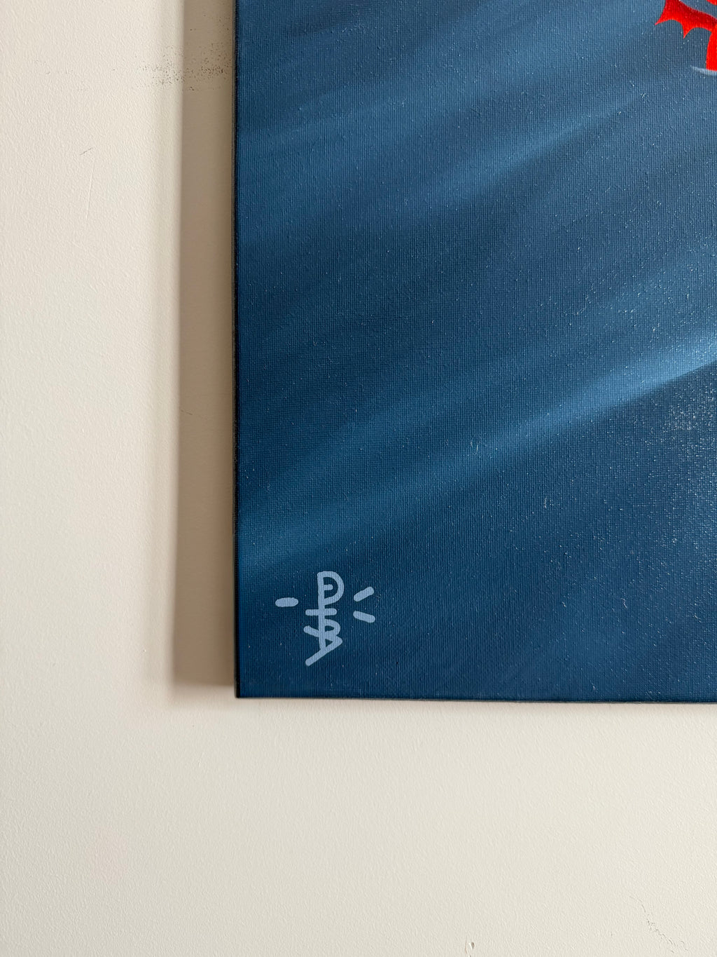 “Beware the Waters” 60 x 80 cm