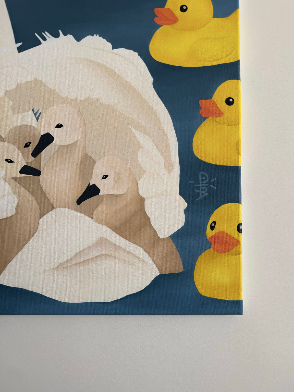 "The Softest Fortress" 60 x 80 cm