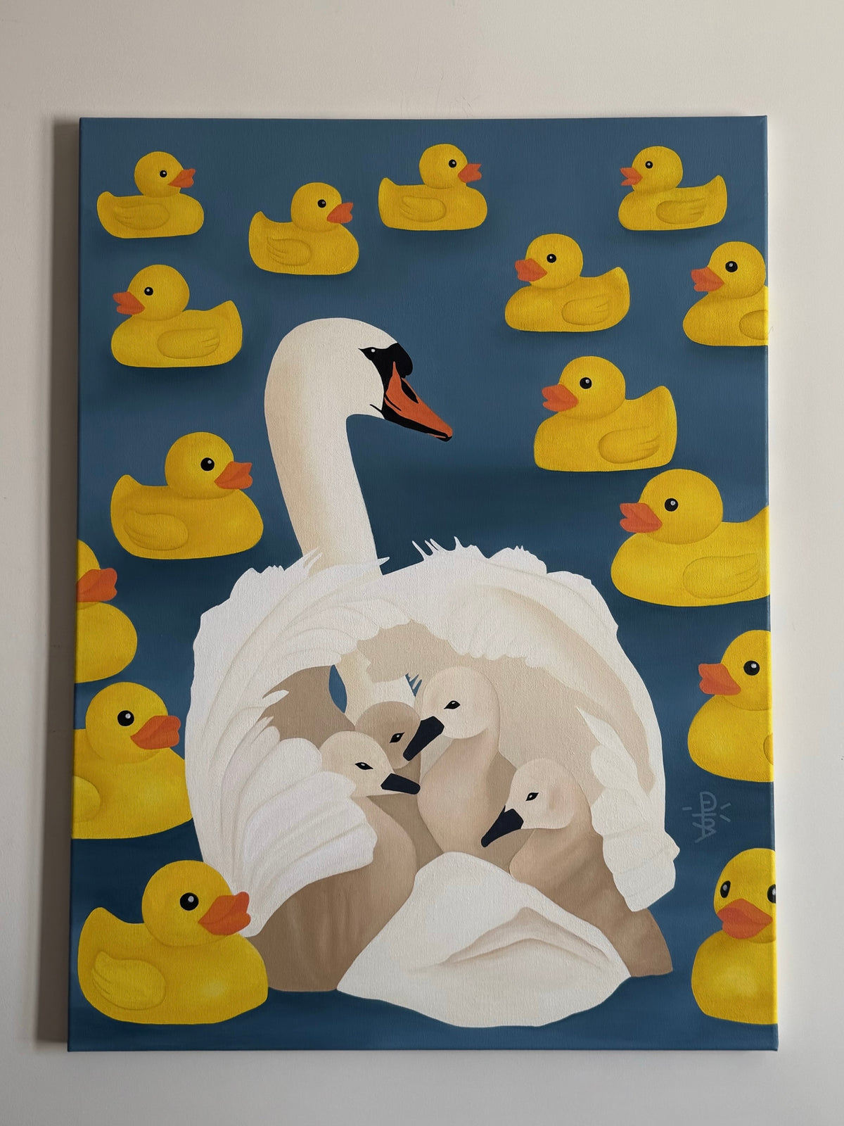 "The Softest Fortress" 60 x 80 cm