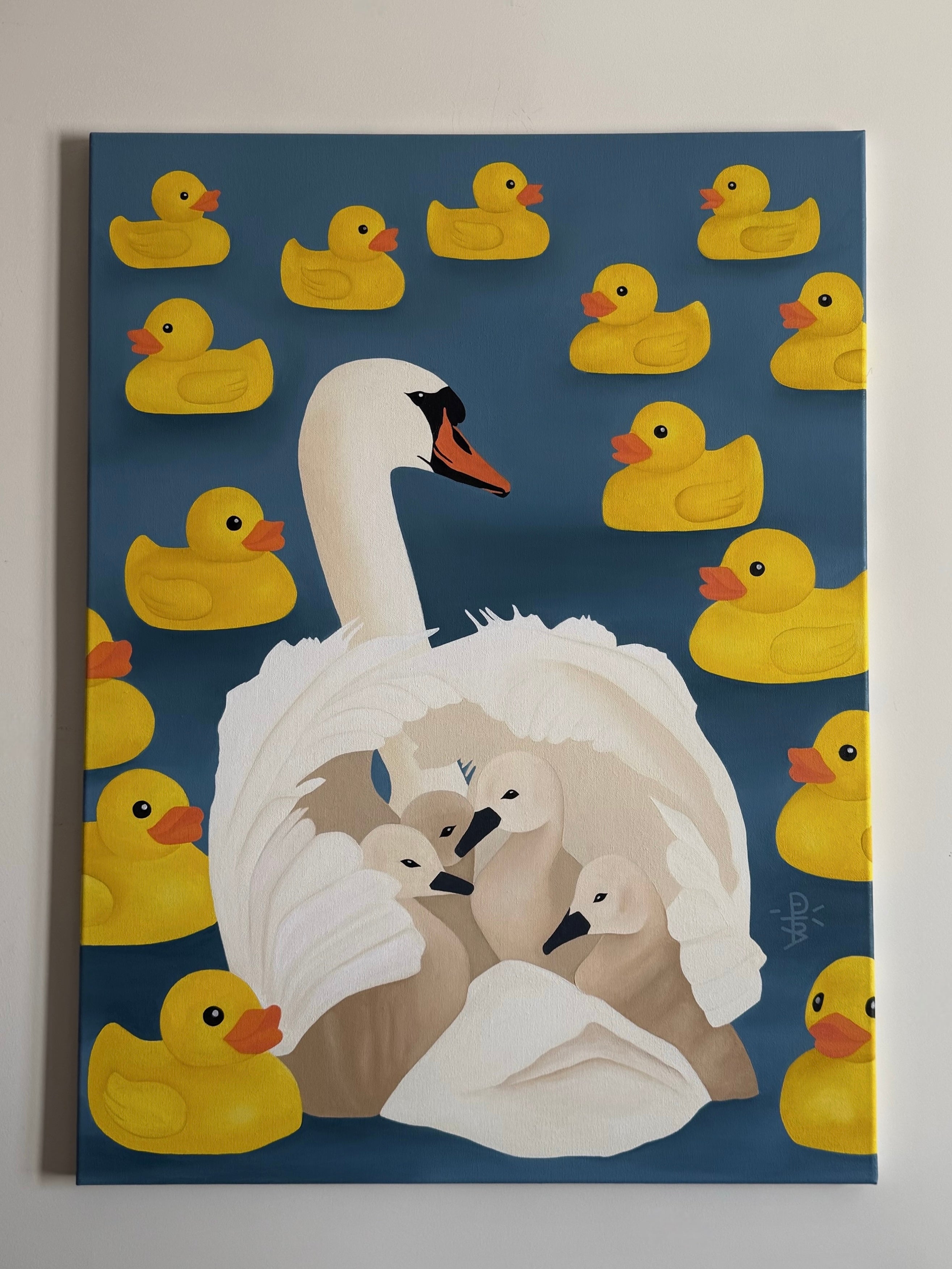 "The Softest Fortress" 60 x 80 cm